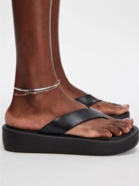 Jeffrey Campbell Darcie Black Platform Sandals